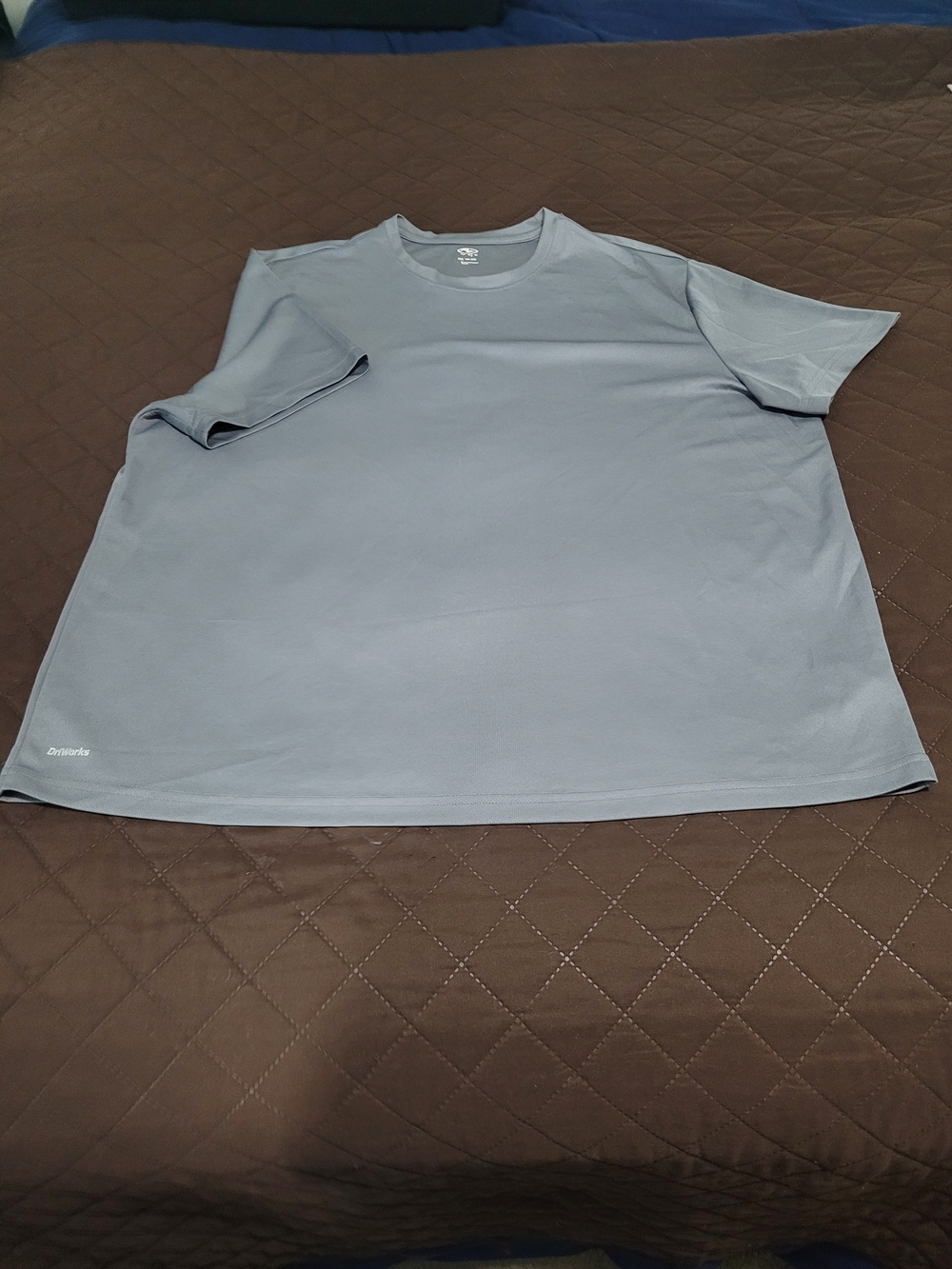 Athletic Works Men's Dri-Works Short Sleeve T-Shirt - Gray Size 2XL